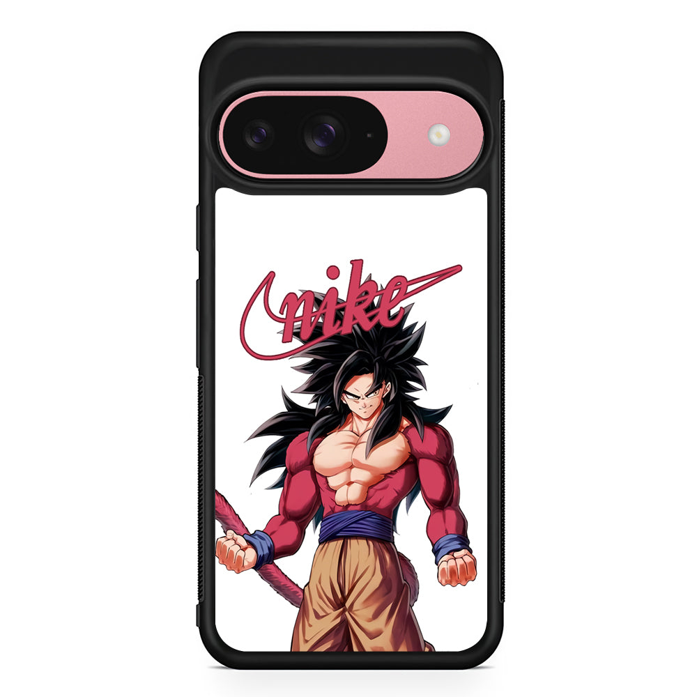 Nike Saiyan Mode Goku Google Pixel 9 Case | Durable Google Pixel 9 Cover