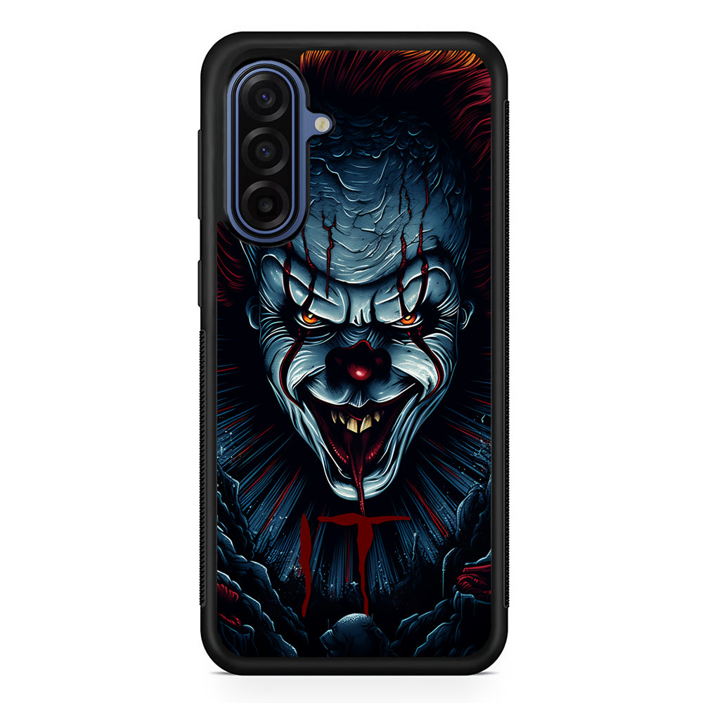 IT Clown Scary Face Samsung Galaxy A17 Case | Slim Protective Phone Cover