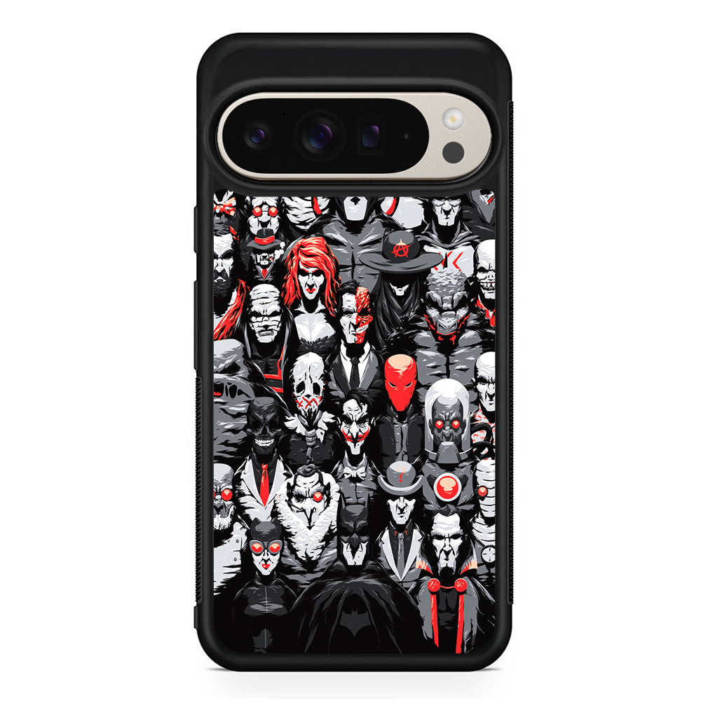 Batman Villains Character Google Pixel 9 Pro Case | Slim Protective Cover