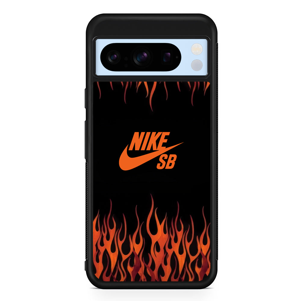 Nike Flame Fire SB Google Pixel 8 Pro Case | Premium Protective Case for Google Pixel 8 Pro