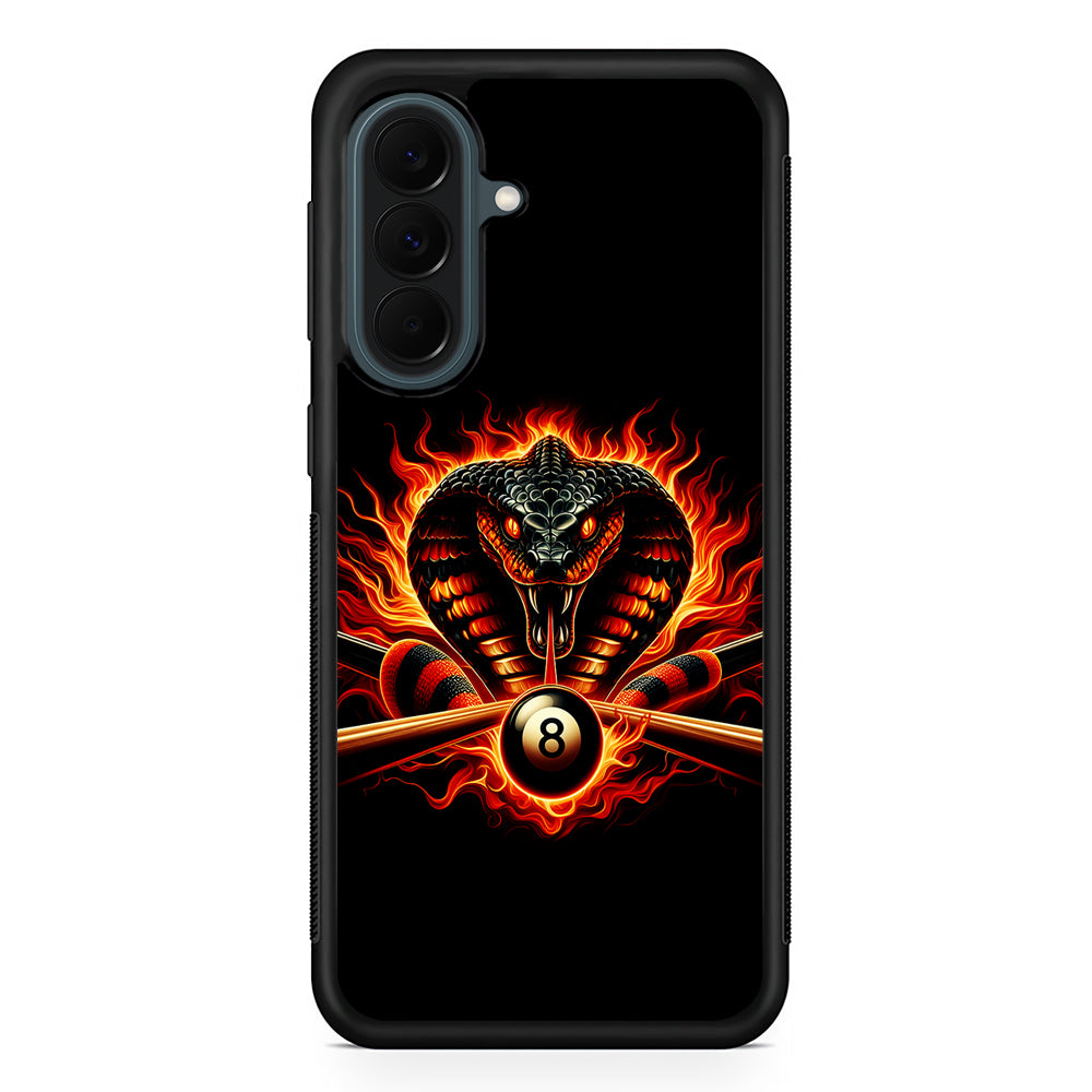 Cobra Head Ball Number 8 Samsung Galaxy A37 Case | Samsung Galaxy A37 Rubber Phone Case