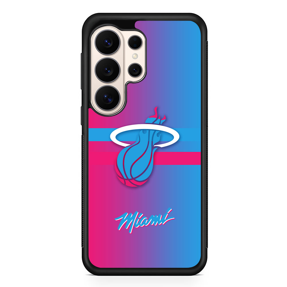 NBA Miami Heat Spectrum Samsung Galaxy S26 Ultra Case | Slim Protective Case for Samsung Galaxy S26 Ultra