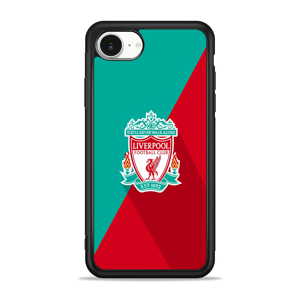 Liverpool FC Green Red iPhone 16e Case | Protective Phone Cover