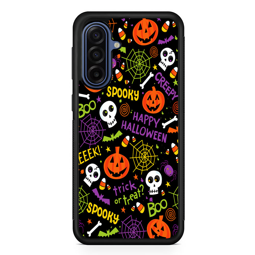 Happy Halloween Spooky Samsung Galaxy A17 Case | Slim Protective Phone Cover