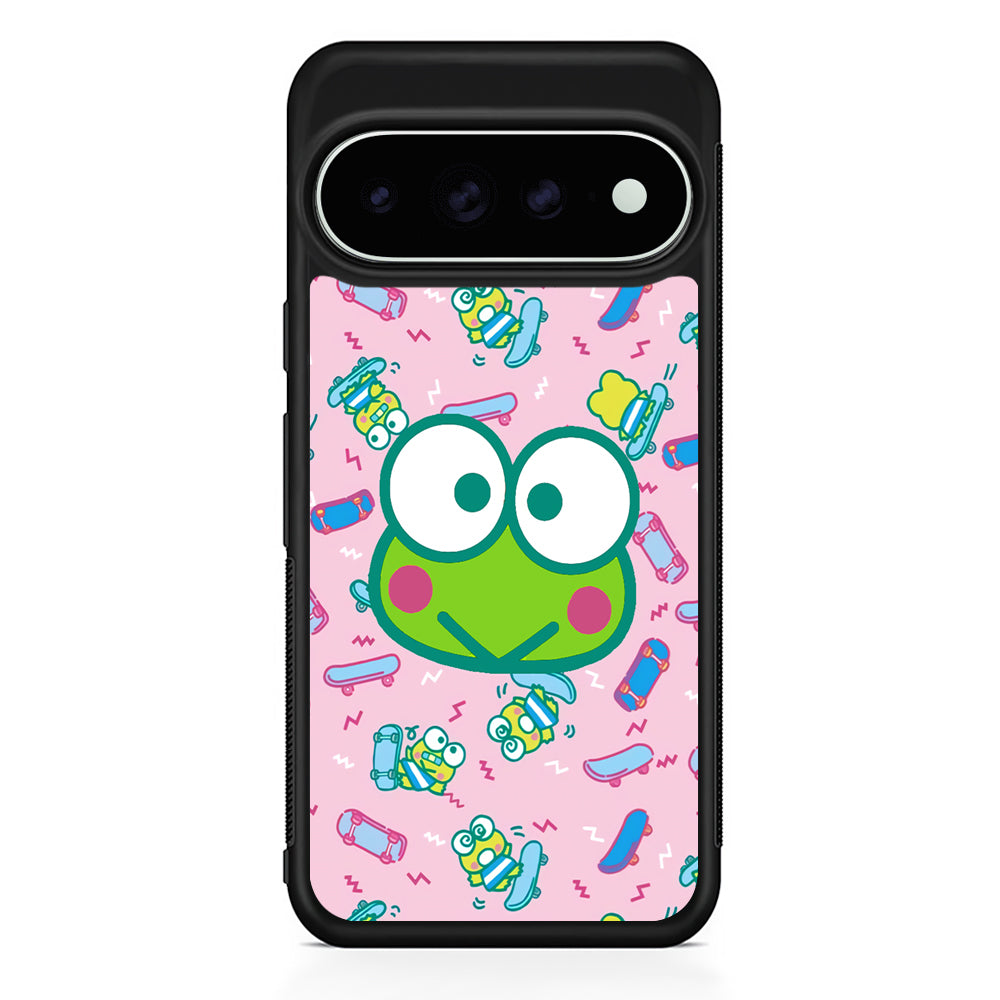 Keroppi Skate Pattern Google Pixel 11 Pro XL Case - Custom Design Protective Case