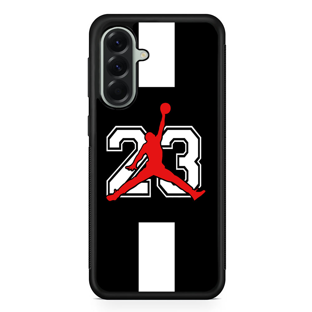Air Jordan Stripe Prime Samsung Galaxy A56 Case | Samsung Galaxy A56 Rubber Protective Case
