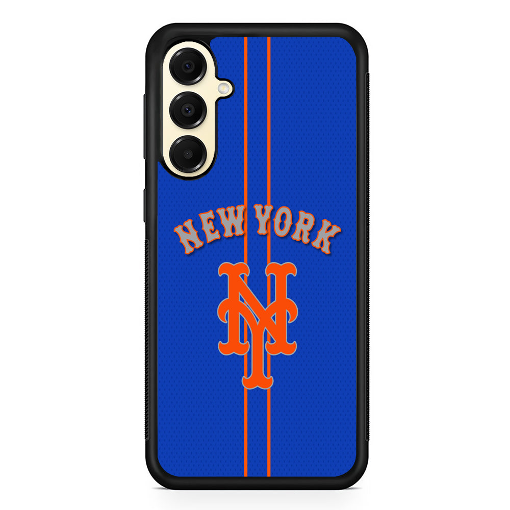 MLB New York Mets Team Samsung Galaxy A16 Case | Slim Rubber Samsung Galaxy A16 Case