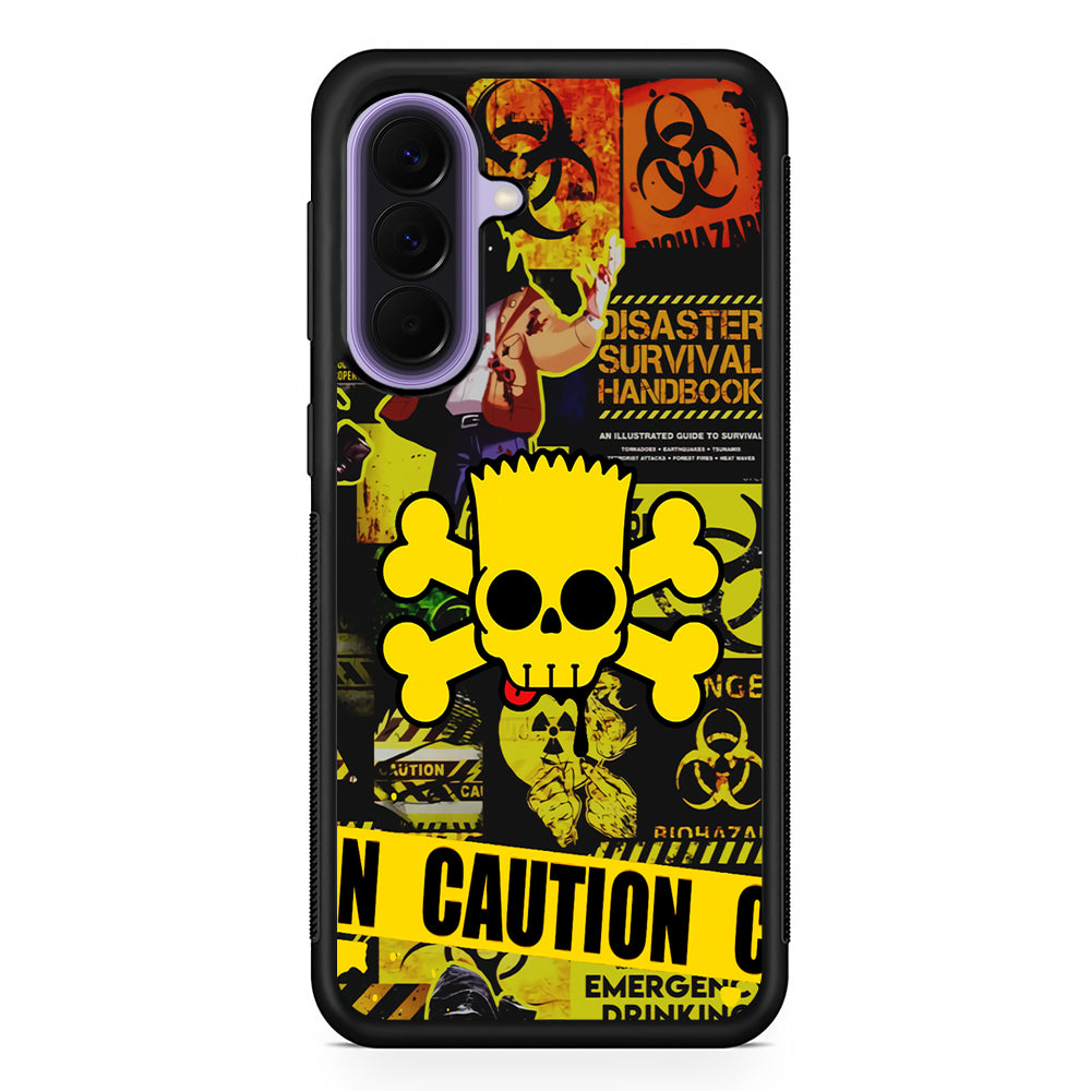 Bart Pirate Emergency Survival Samsung Galaxy A57 Case | Slim Samsung Galaxy A57 Rubber Case