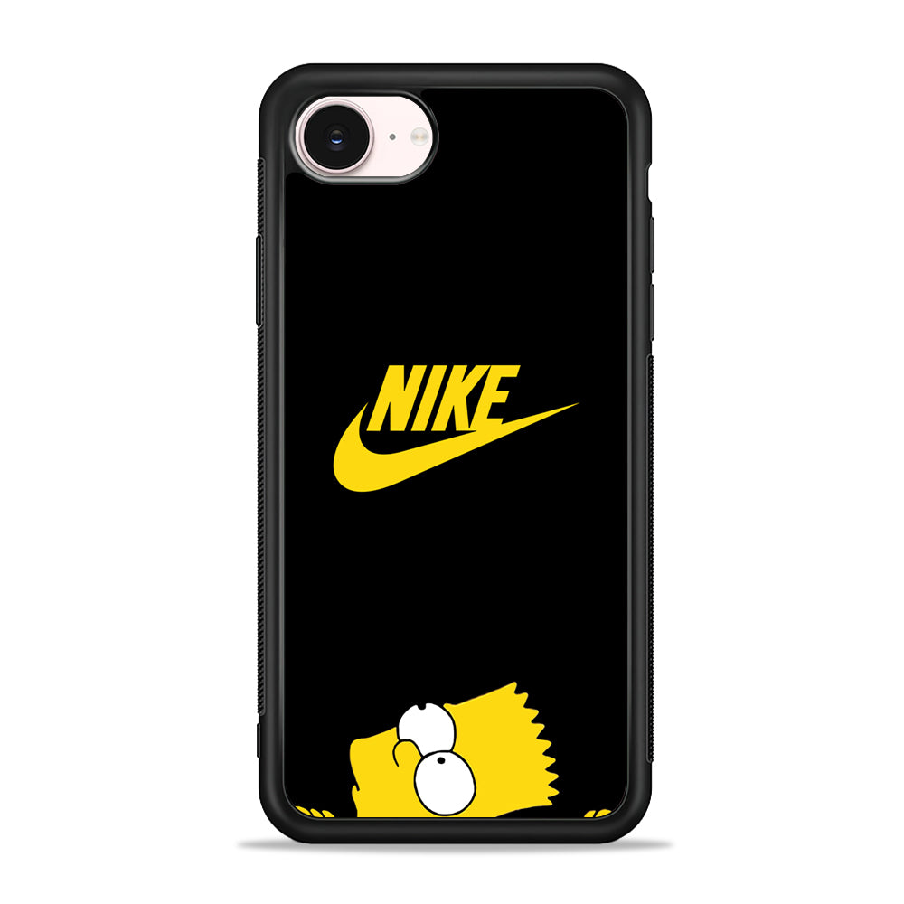 Nike Bart Simpson iPhone 17e Case - Silicone Case