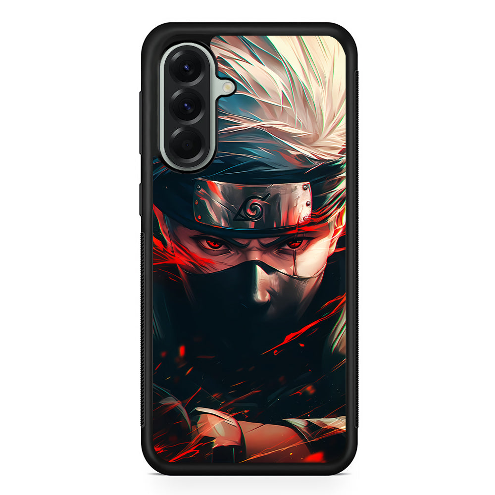 Kakashi Hatake Fighting Mode Samsung Galaxy A56 Case | Samsung Galaxy A56 Protective Rubber Case