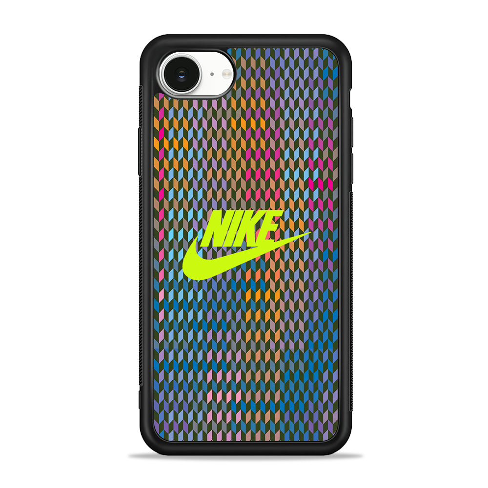 Nike Square Illusion iPhone 16e Case - Slim Silicone Case