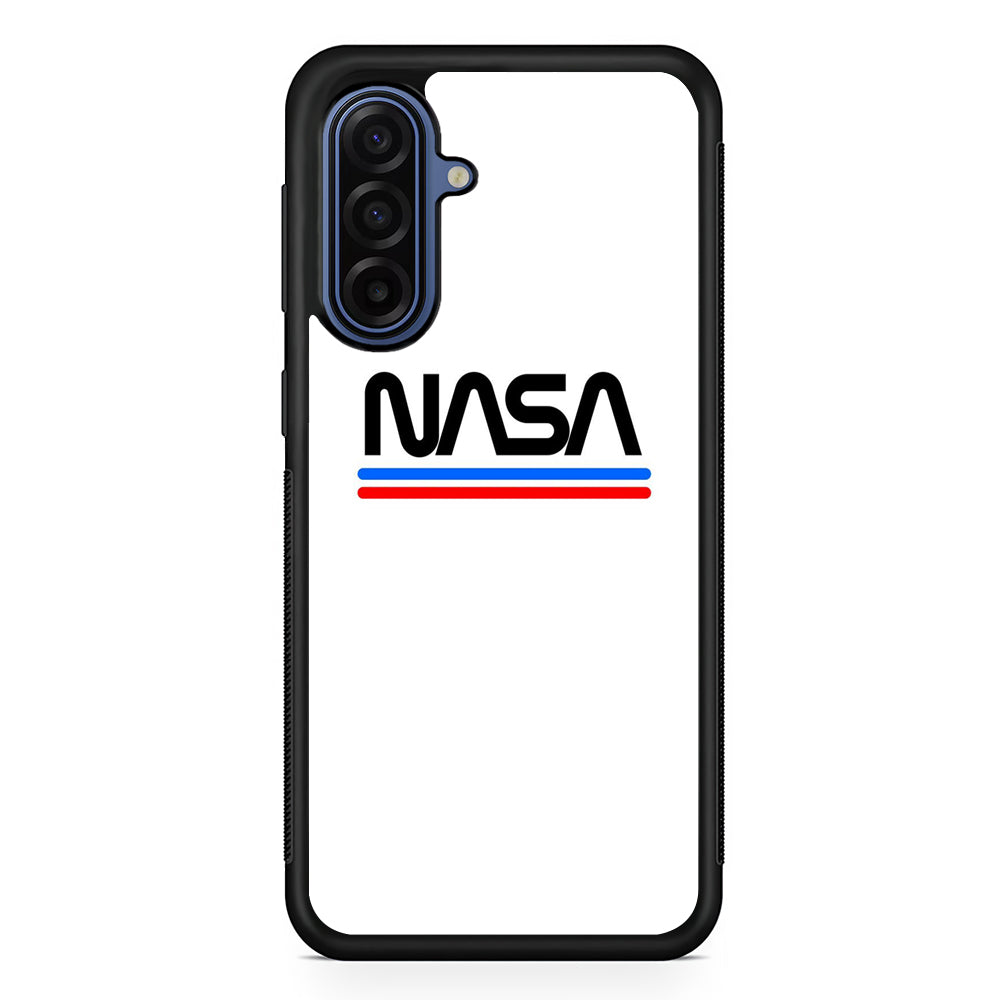 Nasa White Stripe Samsung Galaxy A17 Case | Durable Samsung Galaxy A17 Cover