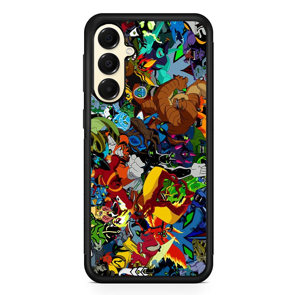 Ben 10 All The Alien Samsung Galaxy A16 Case | Slim Rubber Samsung Galaxy A16 Case