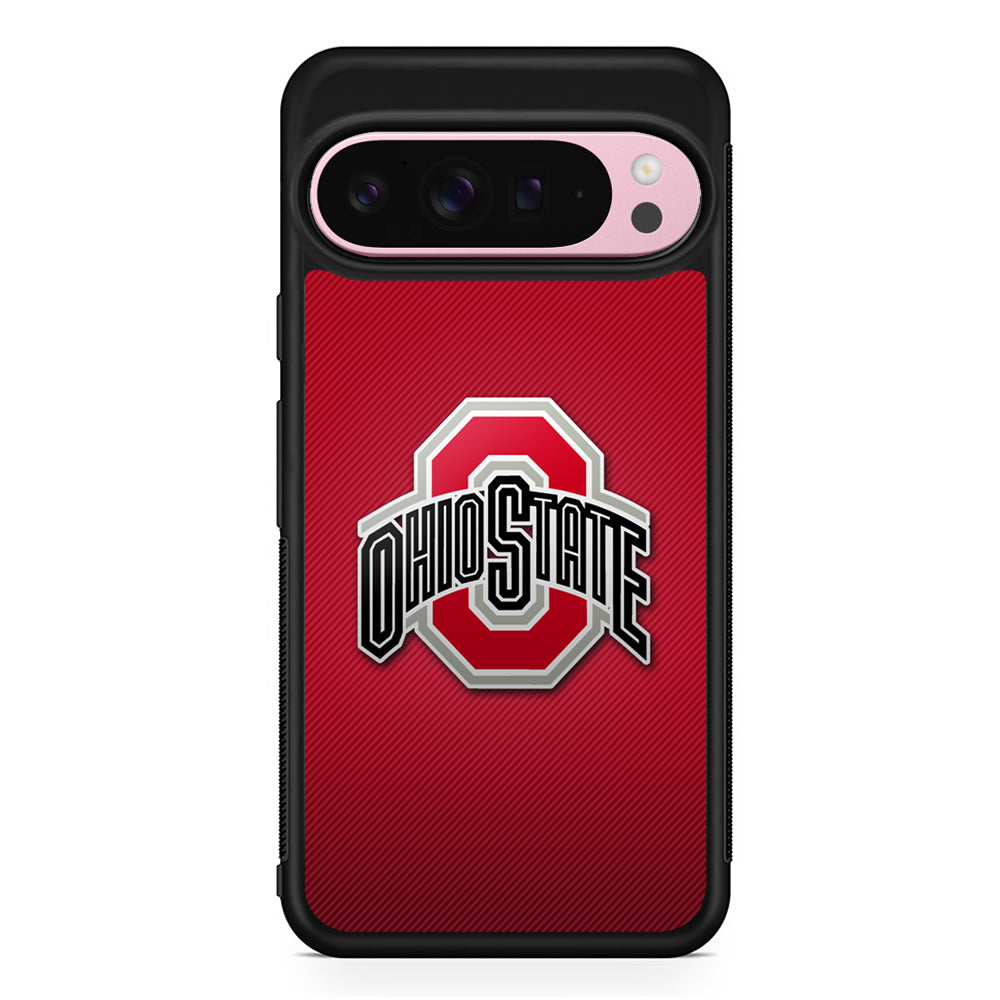 Ohio State Logo Red Google Pixel 9 Pro XL Case | Protective Cover