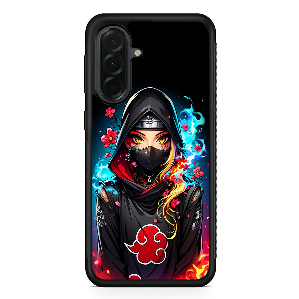 Girl Members of Akatsuki Samsung Galaxy A36 Case | Protective Rubber Cover
