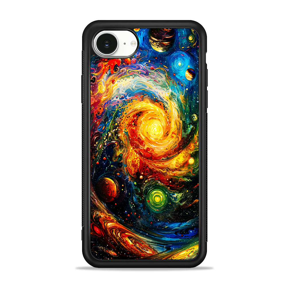 Cosmic Space World of Planets iPhone 16e Case | Protective Phone Cover