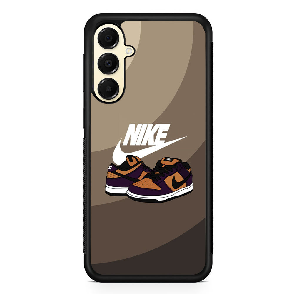 Nike Purple in Brown Layer Samsung Galaxy A16 Case | Custom Protective Samsung Galaxy A16 Case
