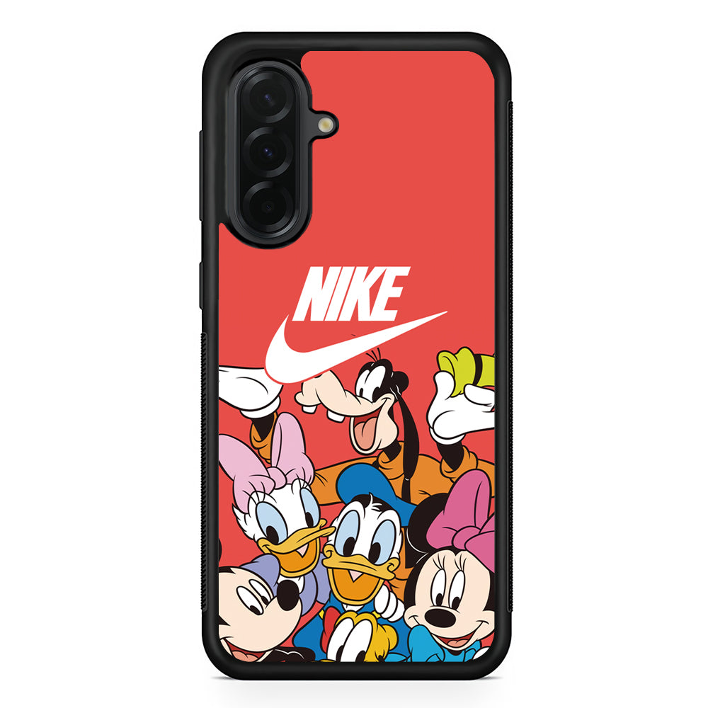 Nike Mickey Family Samsung Galaxy A36 Case | Durable Samsung Galaxy A36 Cover
