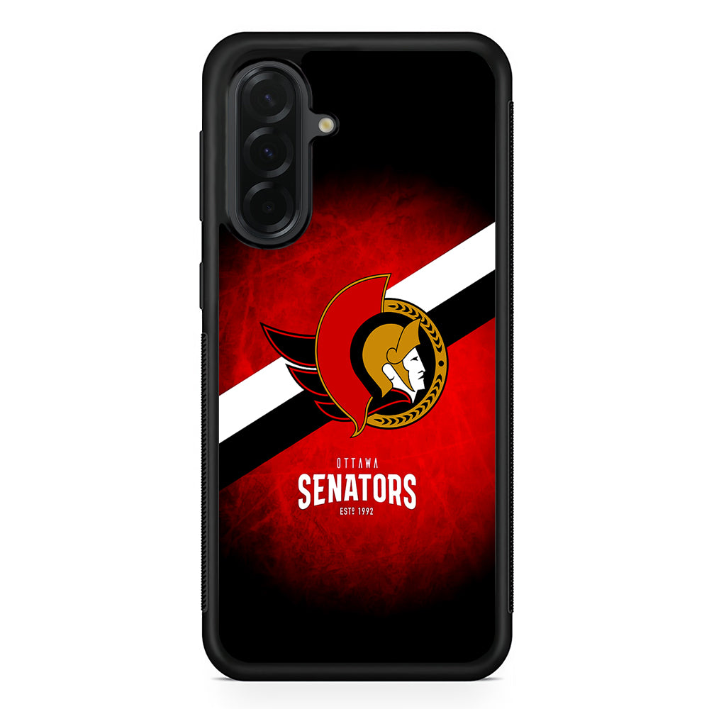 NHL Ottawa Senators Team Samsung Galaxy A36 Case | Protective Rubber Cover