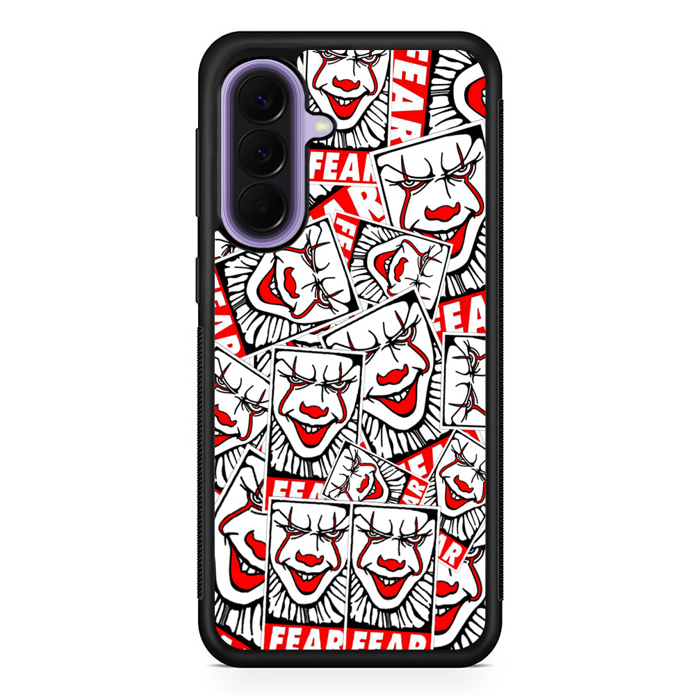 IT Fear Smile Samsung Galaxy A57 Case | Slim Samsung Galaxy A57 Rubber Case
