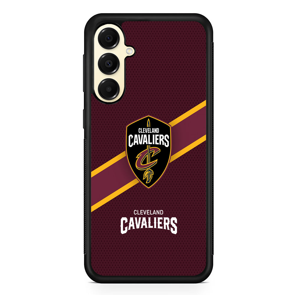 NBA Cleveland Cavaliers Logo Samsung Galaxy A16 Case | Slim Rubber Samsung Galaxy A16 Case