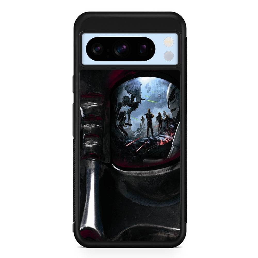 Star Wars Darth Vader Eye Google Pixel 8 Pro Case | Slim Rubber Case for Google Pixel 8 Pro