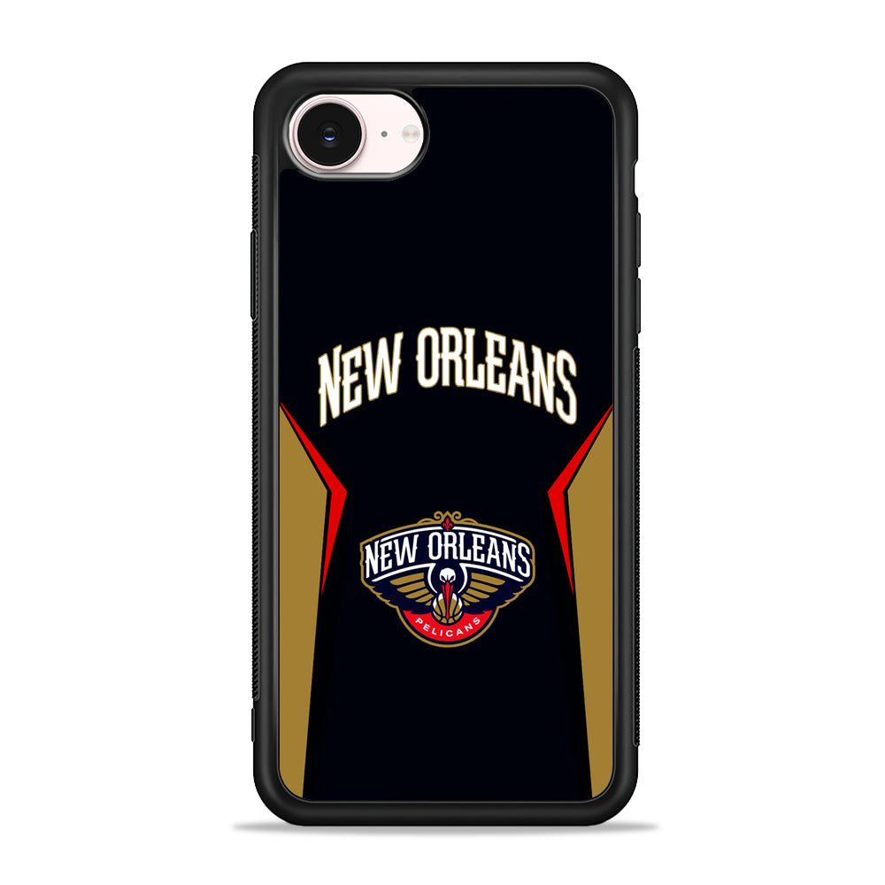 NBA New Orleans Pelicans Jersey iPhone 17e Case - Silicone Case