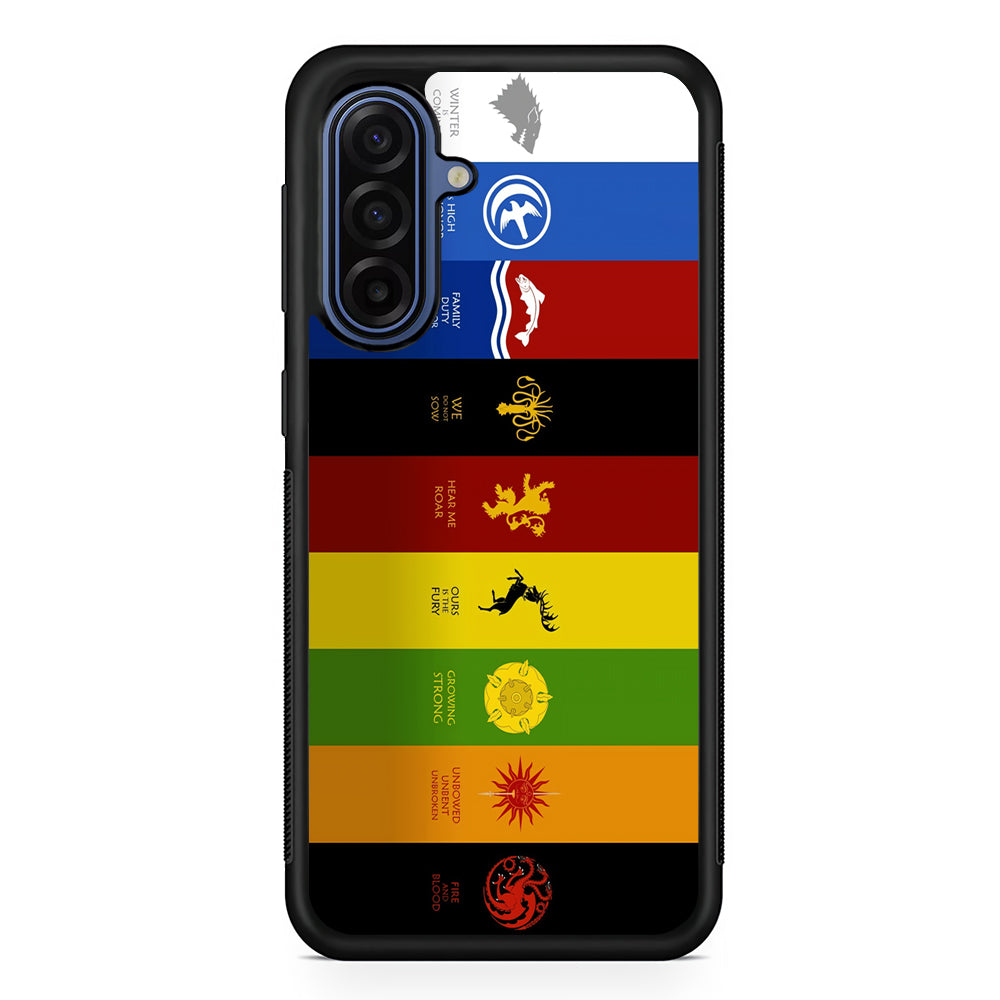 Game Of Thrones Flag Slogan Samsung Galaxy A17 Case | Slim Protective Phone Cover