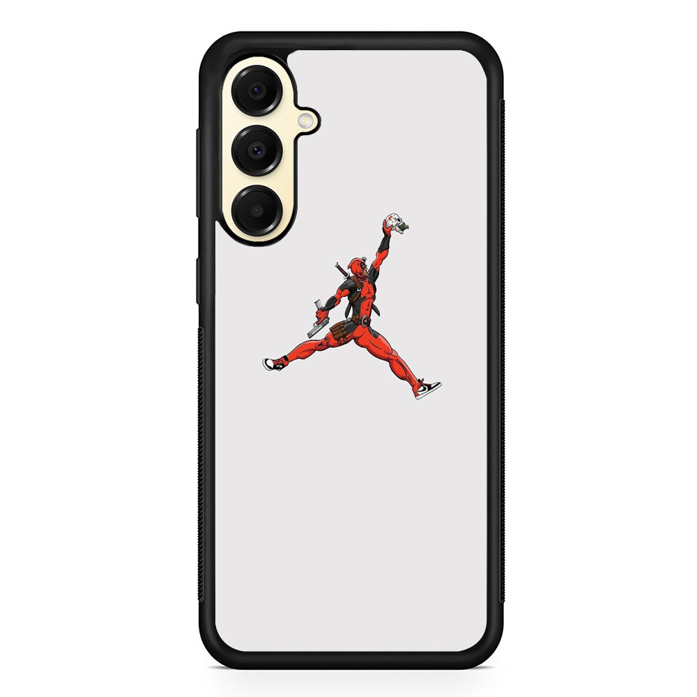 Jordan Deadpool Meme White Milk Samsung Galaxy A16 Case | Slim Rubber Case for Samsung Galaxy A16