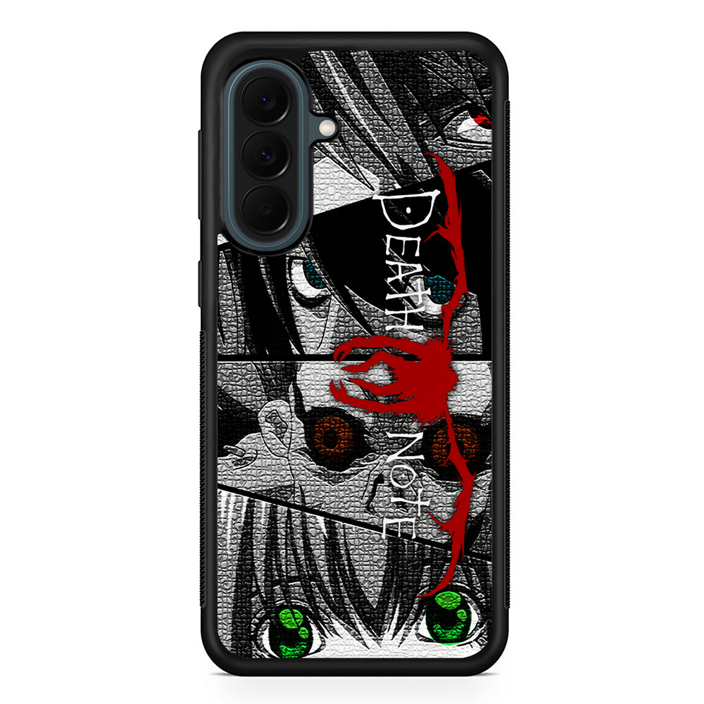 Death Note Collection of The Eye Samsung Galaxy A37 Case | Samsung Galaxy A37 Rubber Phone Case
