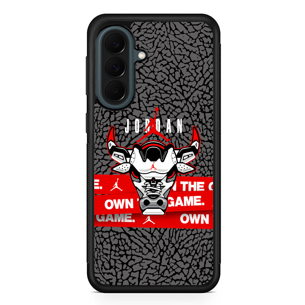 Air Jordan The Bull Head Samsung Galaxy A37 Case | Custom Samsung Galaxy A37 Protective Cover