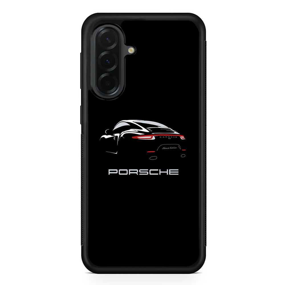 Porsche Black Edition Samsung Galaxy A36 Case | Durable Samsung Galaxy A36 Cover