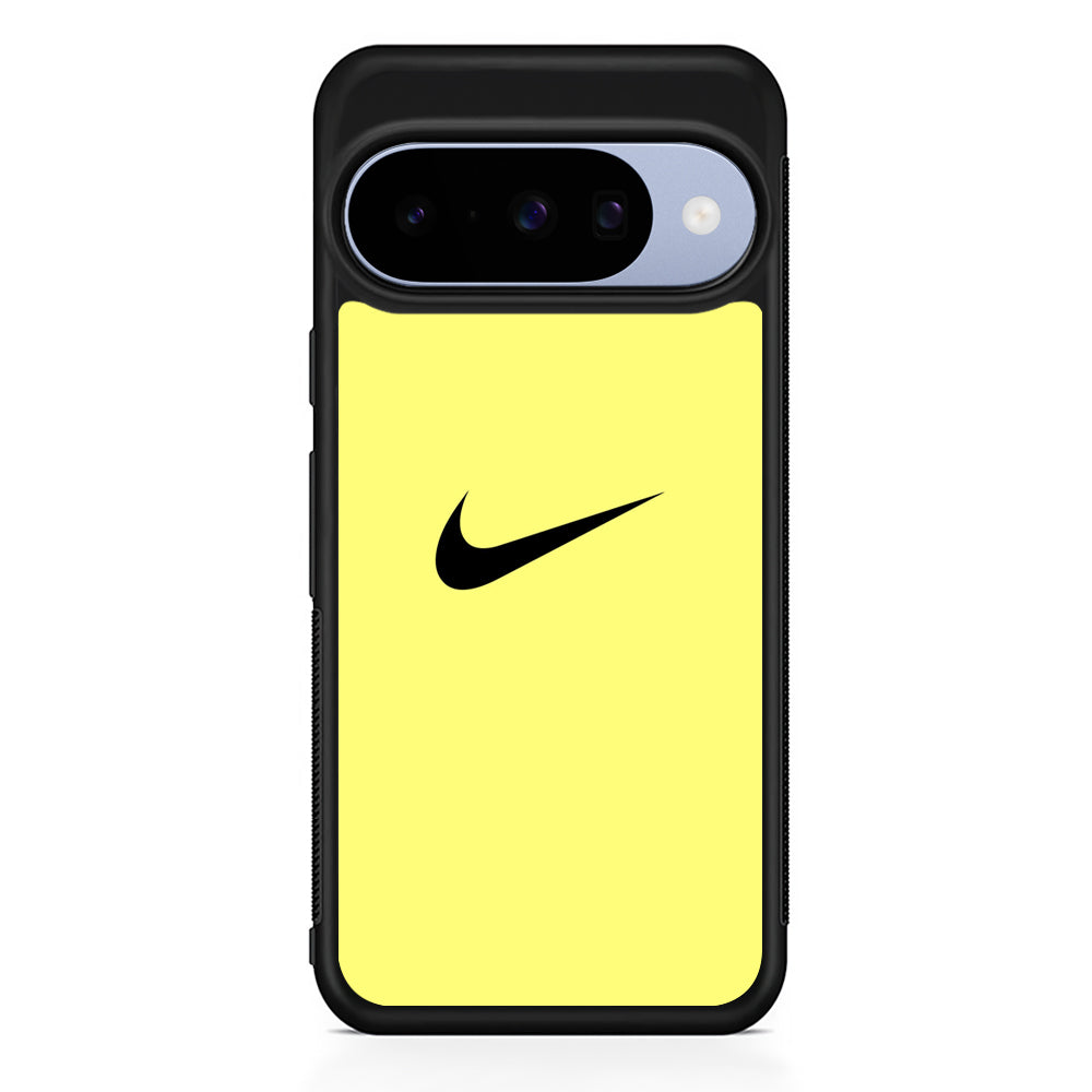 Nike Simple Cream Google Pixel 10 Case | Google Pixel 10 Rubber Protective Case