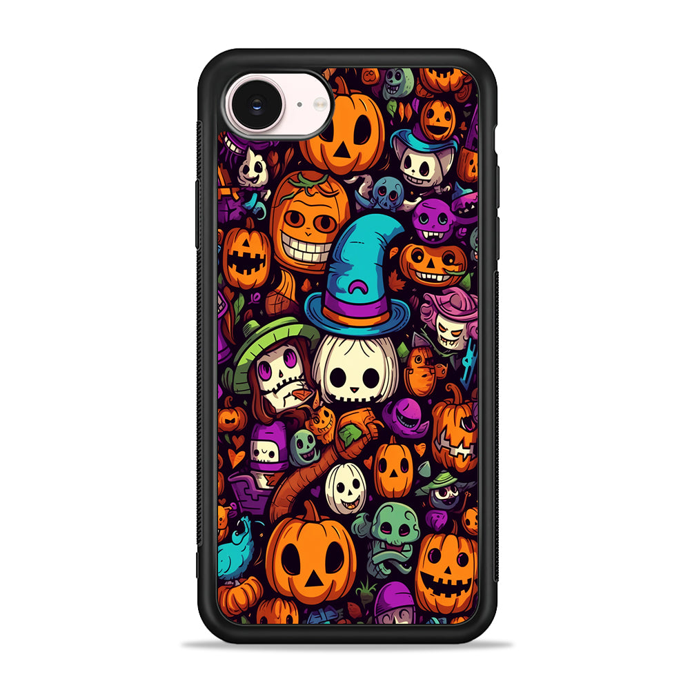 Horror Halloween Themed iPhone 17e Case - Silicone Case