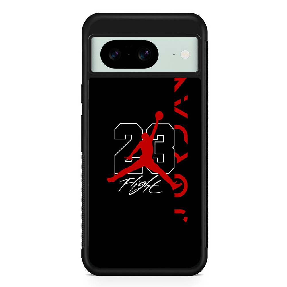 Air Jordan Black on The Back Google Pixel 8 Case | Durable Protective Cover for Google Pixel 8