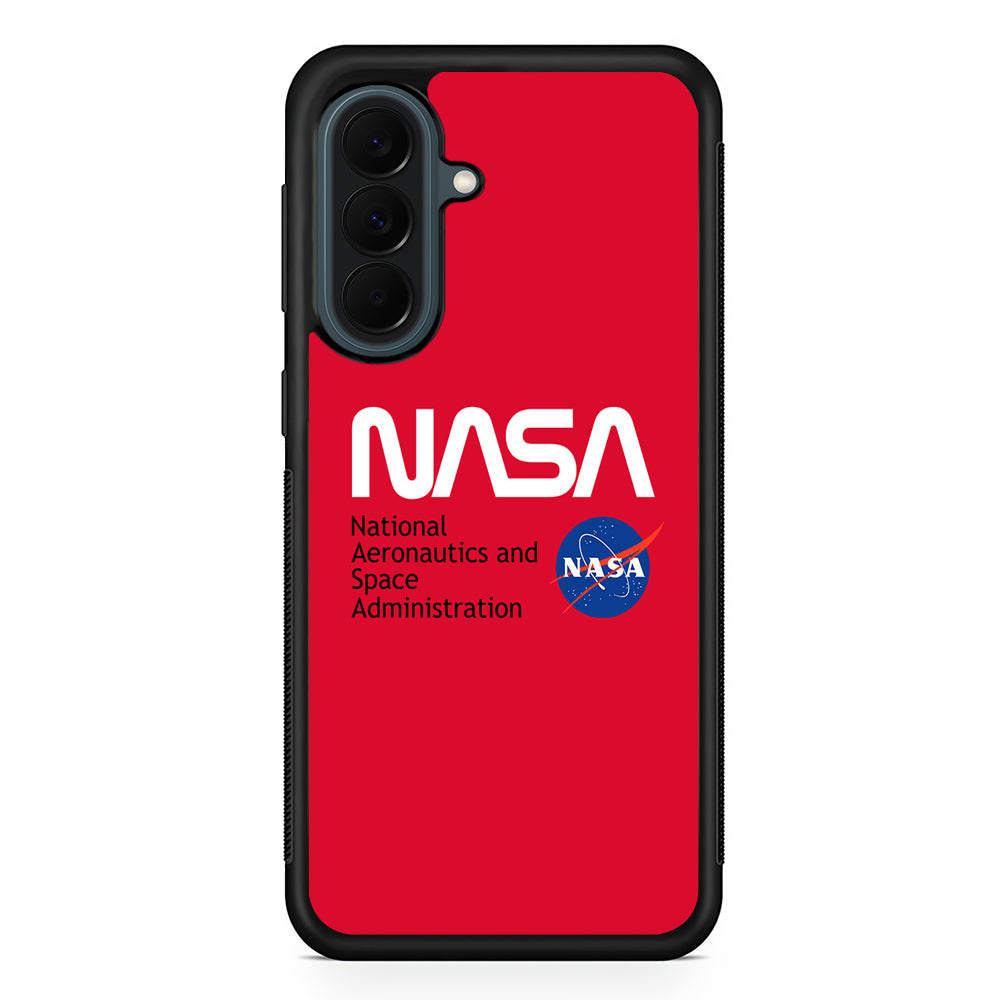 Nasa Red Authentic Samsung Galaxy A37 Case | Custom Samsung Galaxy A37 Protective Cover