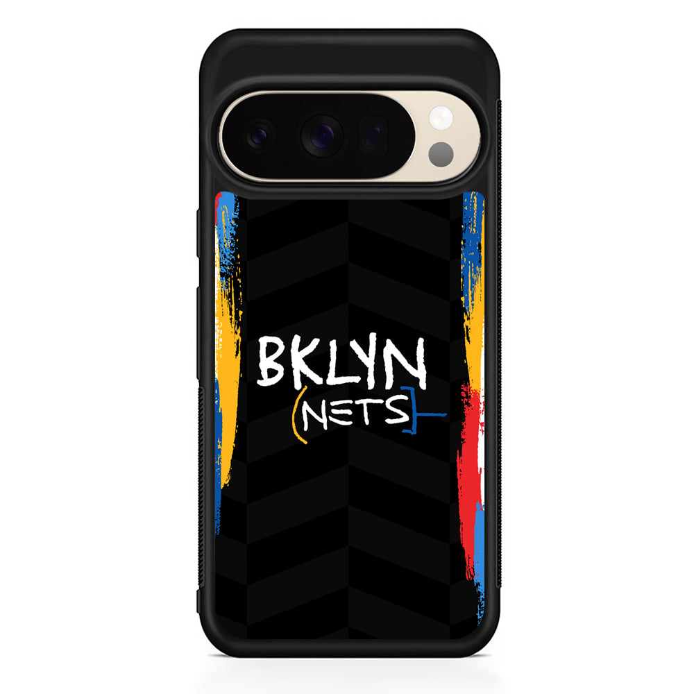 NBA Brooklyn Nets Jersey Google Pixel 10 Pro XL Case | Slim Google Pixel 10 Pro XL Protective Case