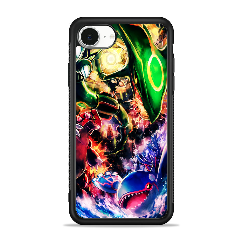 Legendary Pokemon Monsters Trio iPhone 16e Case | Protective Phone Cover