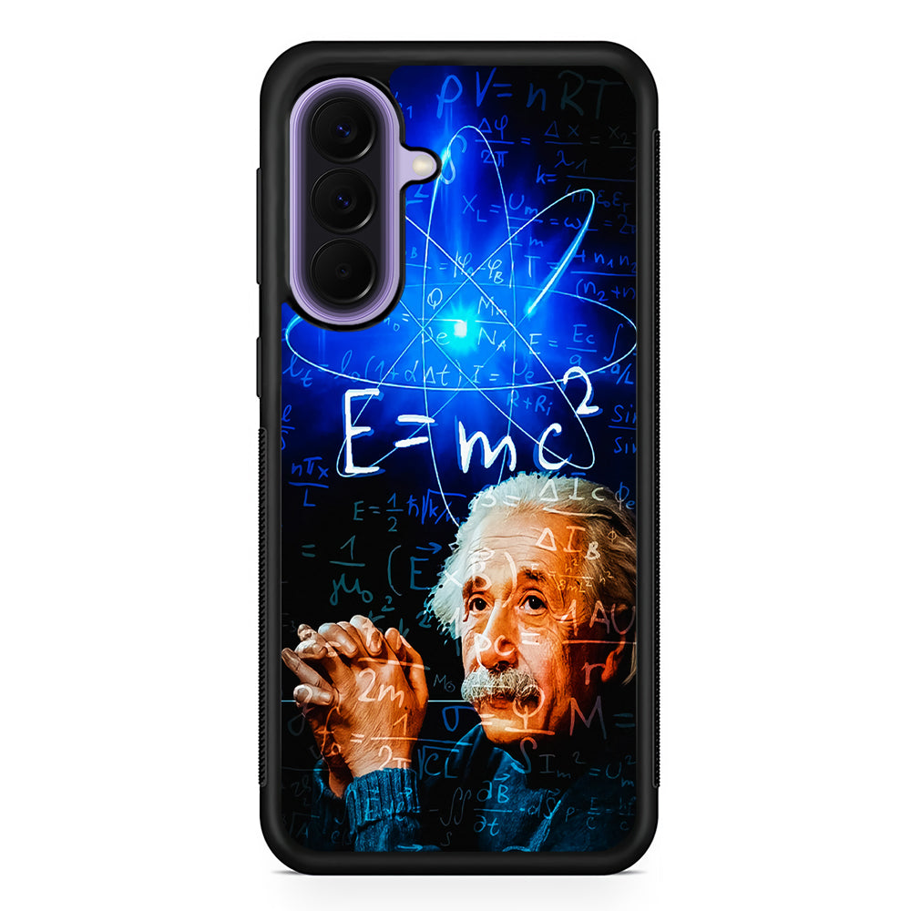 Albert Einstein Physical Formulas Samsung Galaxy A57 Case | Slim Samsung Galaxy A57 Rubber Case