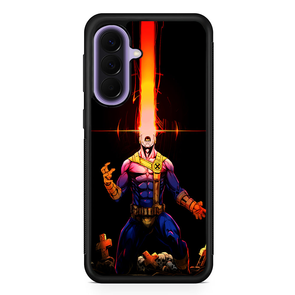 X-Men Cyclops Angry Samsung Galaxy A57 Case | Slim Samsung Galaxy A57 Rubber Case