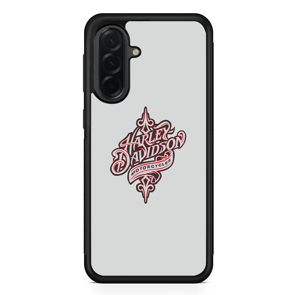 Harley Davidson Soft Grey Samsung Galaxy A36 Case | Durable Samsung Galaxy A36 Cover