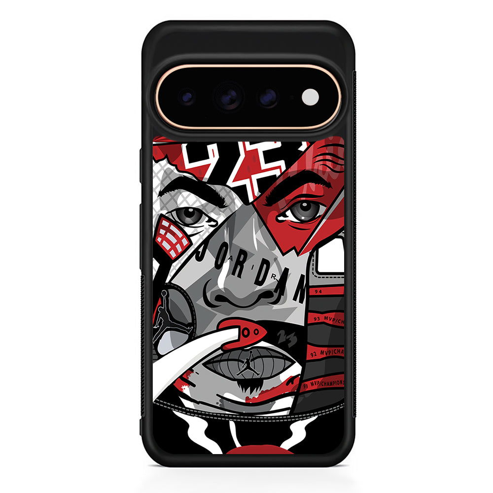 Air Jordan Warrior's Eyes Google Pixel 11 Pro Case - Stylish Protective Phone Case