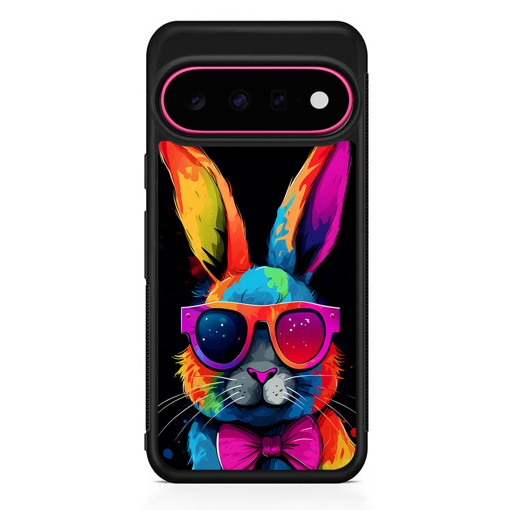 Cool Bunny With Sunglasses Google Pixel 11 Case | Slim Shockproof Cover