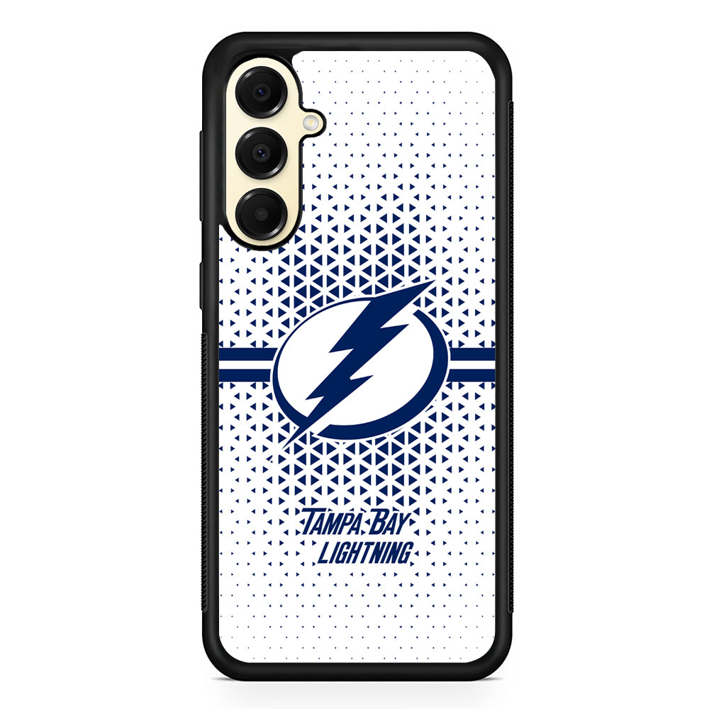 NHL Tampa Bay Lightning Triangle Samsung Galaxy A16 Case | Slim Rubber Samsung Galaxy A16 Case