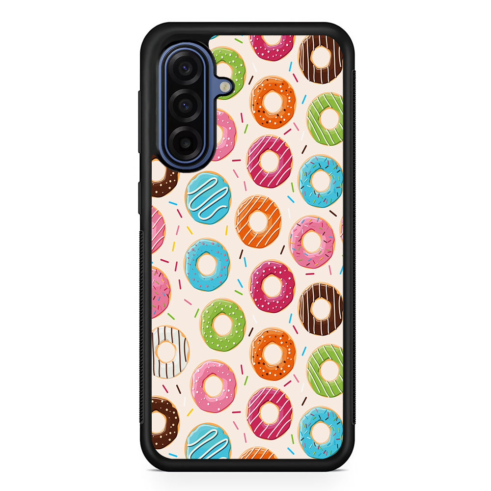 Various Sweet Cute Donuts Samsung Galaxy A17 Case | Slim Protective Phone Cover