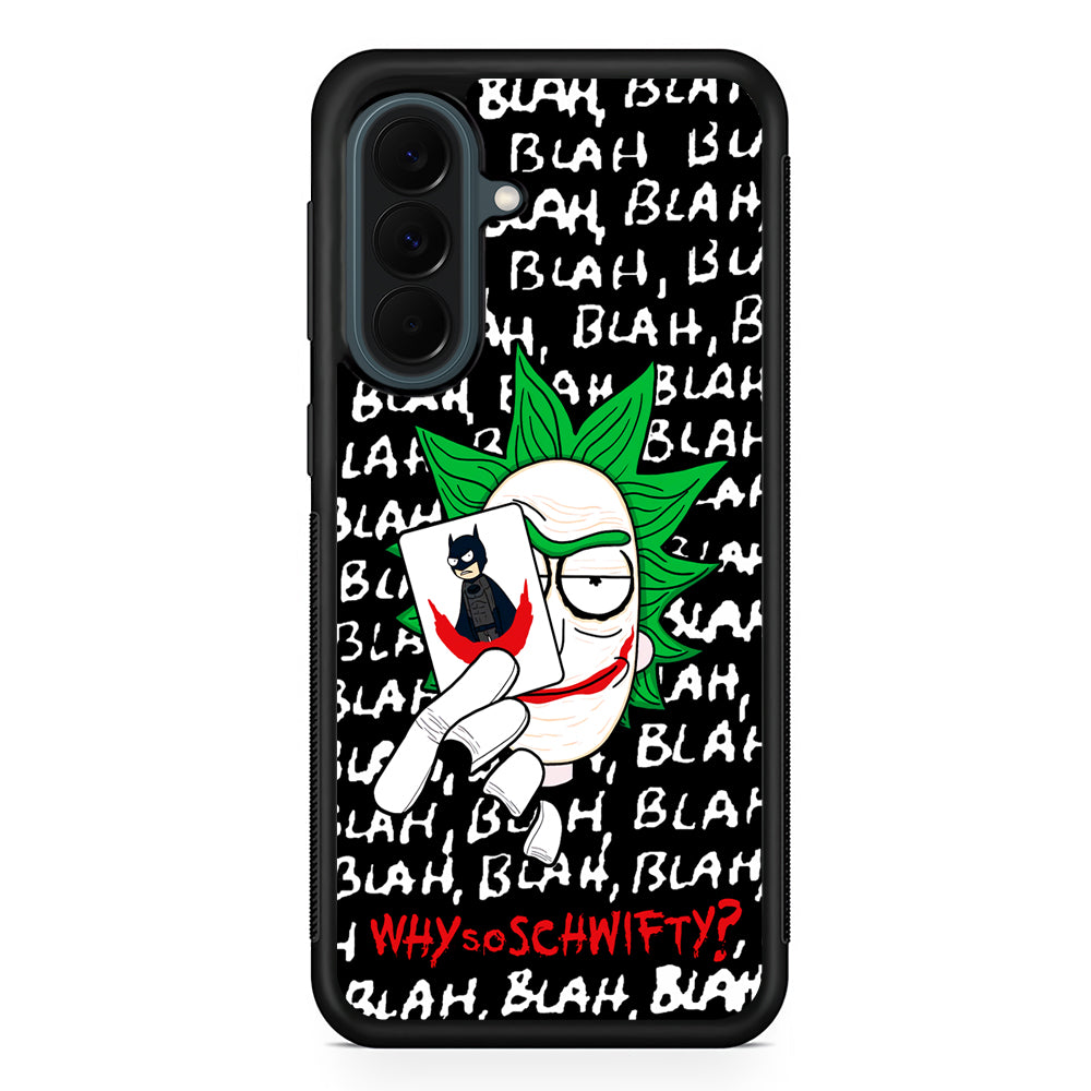 Rick Joker Quotes Samsung Galaxy A37 Case | Samsung Galaxy A37 Rubber Phone Case