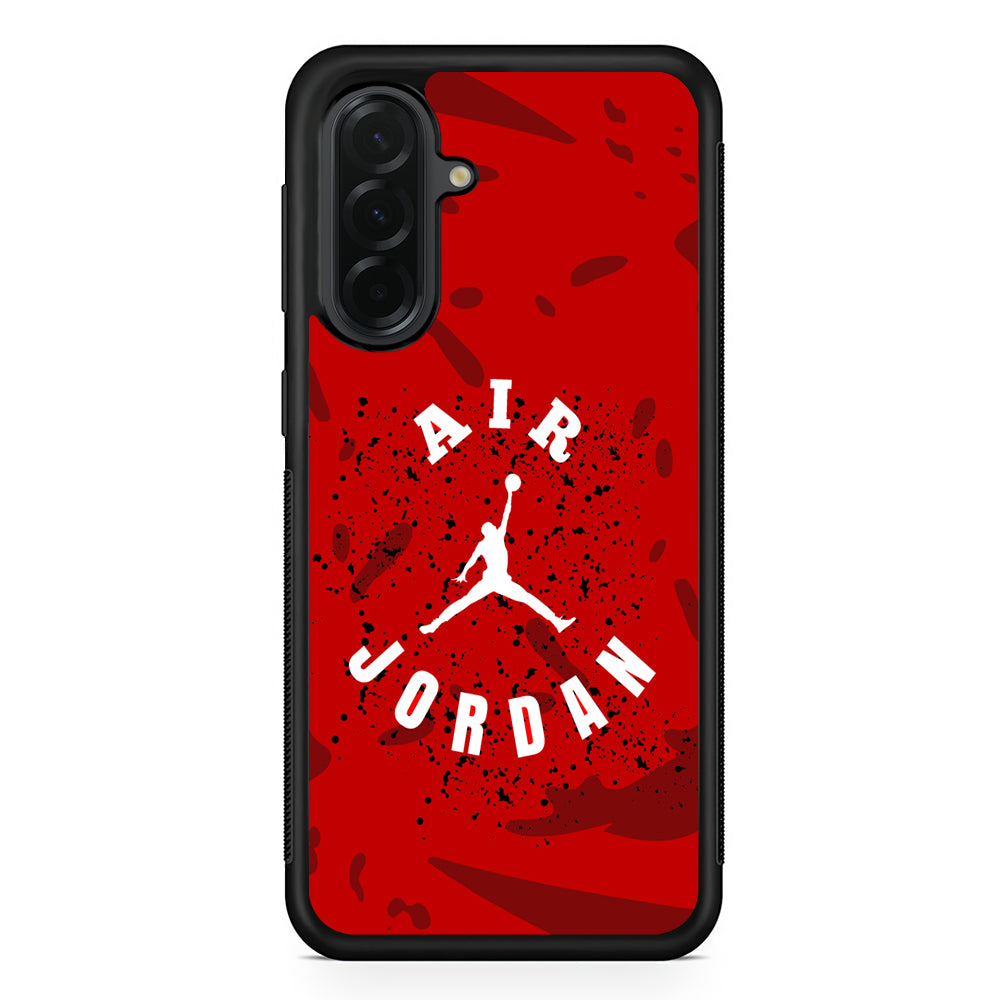 Air Jordan Waving Shapes Samsung Galaxy A36 Case | Slim Samsung Galaxy A36 Protective Case