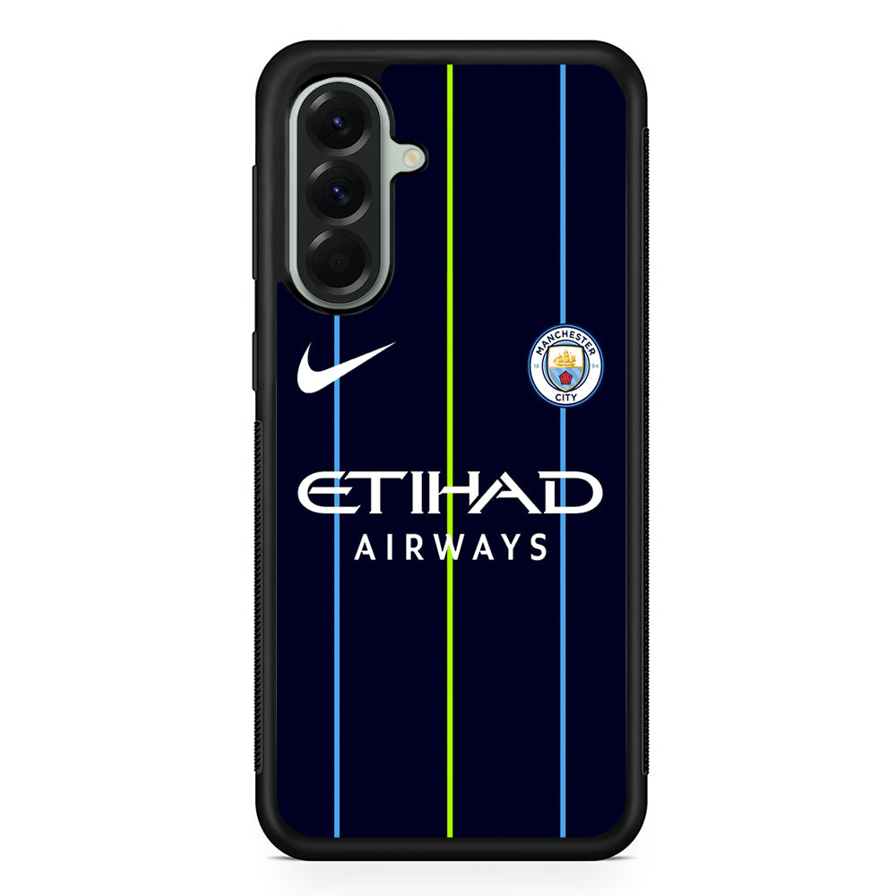 Nike Jersey Away Manchester City Samsung Galaxy A56 Case | Durable Samsung Galaxy A56 Cover