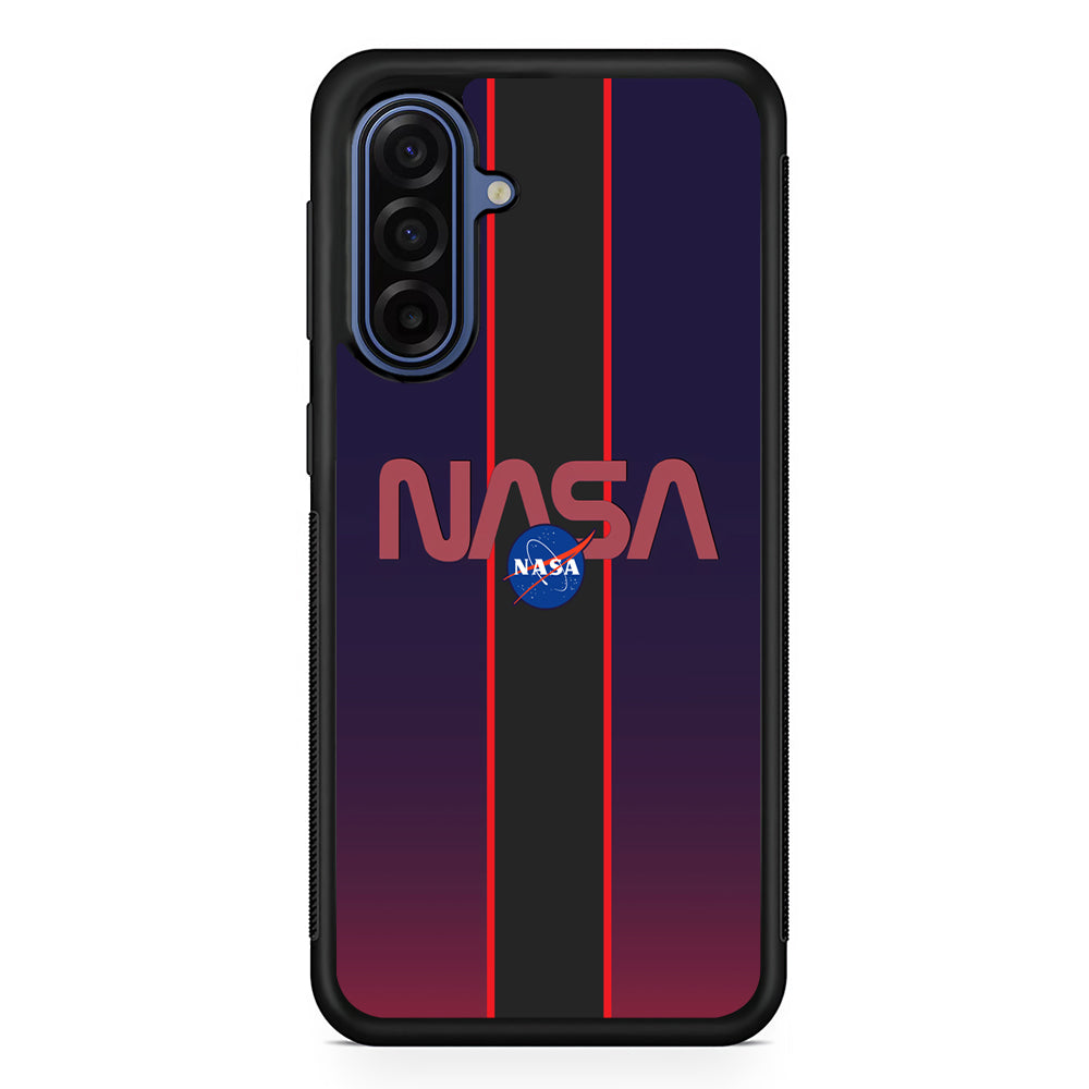 Nasa Stripe Line Red Samsung Galaxy A17 Case | Durable Samsung Galaxy A17 Cover