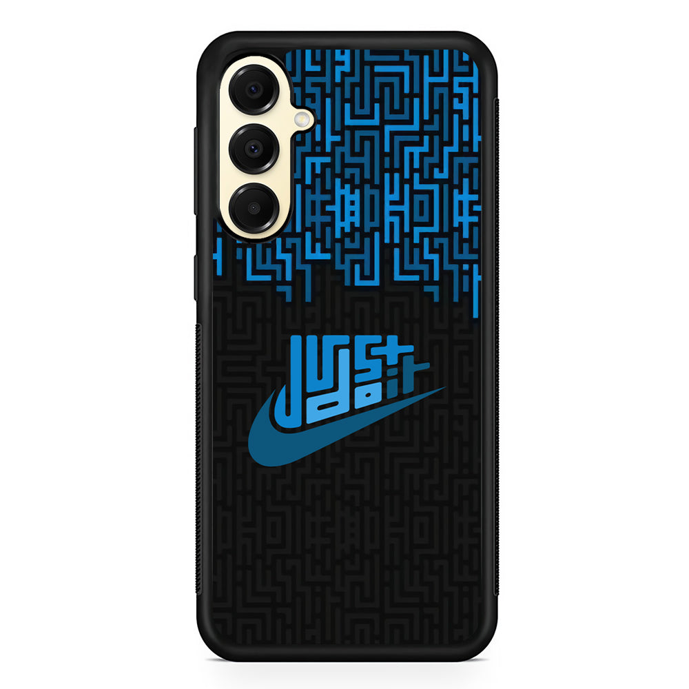 Nike Matrix of Ocean Samsung Galaxy A16 Case | Custom Protective Samsung Galaxy A16 Case